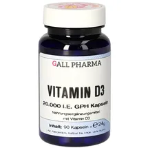 Hecht Pharma VITAMIN D3 20.000 I.E. GPH Kapseln