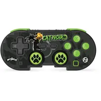 Hyperkin Cat Noir Bluetooth Controller für Nintendo Switch / PC, Schwarz, Grün