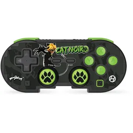 Hyperkin Cat Noir Bluetooth Controller für Nintendo Switch / PC, Schwarz, Grün