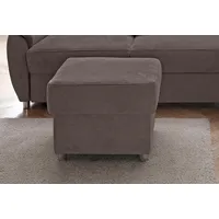 sit&more Hocker Sonoma mit Stauraumfach 58 x 45 x 48 cm Grau