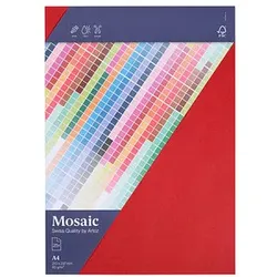 artoz Briefpapier Mosaic feuerrot DIN A4 90 g/qm 25 Blatt