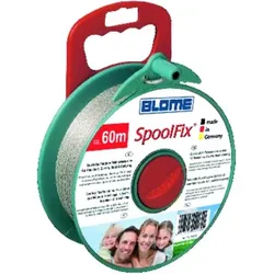 Wäscheleine Spoolfix 60m lang - silber