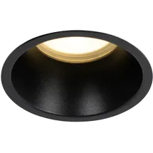 QAZQA Moderner Einbaustrahler schwarz AR70 IP44 - Abt