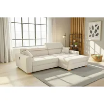 Jockenhöfer Ecksofa Polyester 2-Sitzer Beige