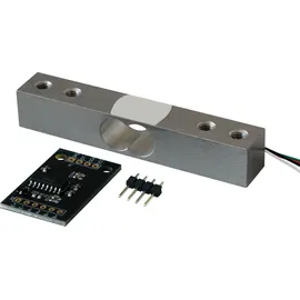 Joy-It HX711-40 HX711-40 HX711 ADC Modul mit 40kg Wägezelle - 24 Bit A/D Wandler kalibriert Werksstandard (ohne Zertifikat)