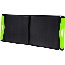 Offgridtec Offgridtec® 100W Hardcover Solartasche 2X 2A USB Anschluss zum Schnellladen mobiler Geräte wie Handys, Tablets, Akus