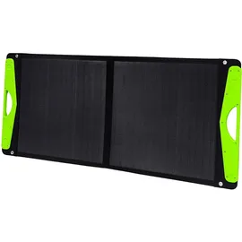 Offgridtec Offgridtec® 100W Hardcover Solartasche 2X 2A USB Anschluss zum Schnellladen mobiler Geräte wie Handys, Tablets, Akus
