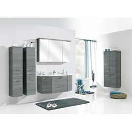 Saphir Midischrank Quickset Badschrank 60 x 33 x 141 cm Grau