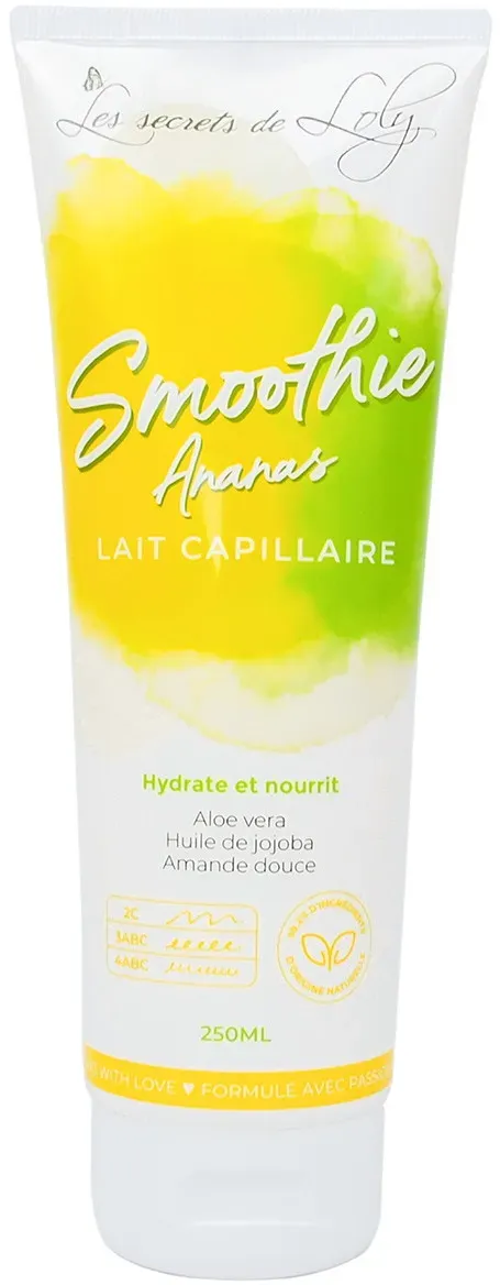 Les secrets de Loly Smoothies Ananas Lait Capillaire 250 ml