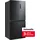 Hanseatic HCDC18080CBI Multi Door (421 l, 1800 mm hoch, Schwarz)