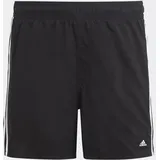 Adidas 3-Streifen Badeshorts Black / White 140