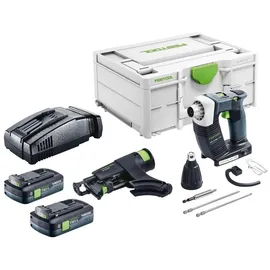 Festool DWC 18-2500 Basic inkl. 2 x 4,0 Ah + Systainer