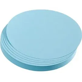Franken Moderationskarten blau Ø 9,5 cm, 500 St.