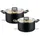 Fackelmann Topf-Set 4-tlg. 2 x Kochtopf Ø20 cm + 2 x Kochtopf Ø24 cm