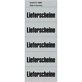 kompatible Ware Inhaltsschild Lieferscheine selbstklebend 100 St. Grau