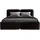 mebloland Polsterbett, Dunkelbraun, Textil, H2, 90x200 cm, Schlafzimmer, Betten, Polsterbetten