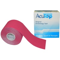AcuTop Kinesiology Tape für Sport und Medizin in 9 Farben (Pink)