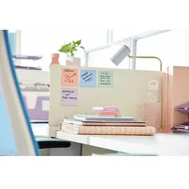 Post-it Super Sticky Z-Notes Soulfoul Collection Haftnotizen extrastark farbsortiert, 6 Blöcke