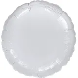 amscan® Folienballon Rund 43 cm Silber
