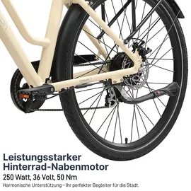 Maxtron Urban 7 2023 20 Zoll RH 45 cm Damen beige/schwarz