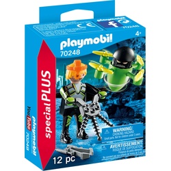 Playmobil Agent mit Drohne (70248, Playmobil Special Plus)