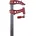 PIHER Schraubzwinge Metall 80 cm rot