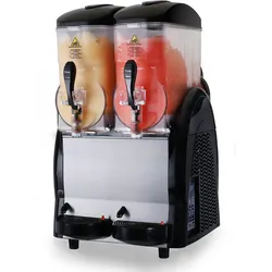 Saro Slush-Eis-Maschine, 2 x 12 Liter, Modell NOYA 2