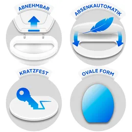 Wenko Samoa Duroplast Weiß