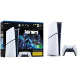 Sony Playstation 5 Slim Digital-Edition Fortnite Cobalt Star Bundle, weiß