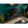 Massivmoebel24 Diamond TV-Board 220x45x50 cm Grau/Massivholz