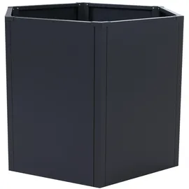 MCW Hochbeet P64-3S 264 x 77 x 100 cm Anthrazit
