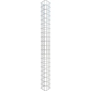 Gabiona Gabionensäule 17 x 17 x 200 cm