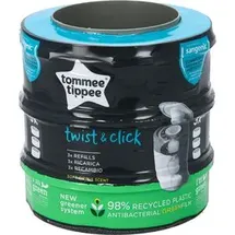 TOMMEE TIPPEE Twist & Click Nachfüllkassette 3 Stück