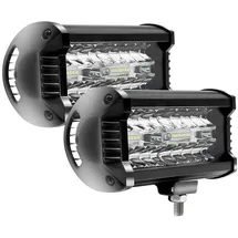 CCLIFE LED Arbeitsscheinwerfer 7 Zoll Kunststoff 16x8x7 cm schwarz