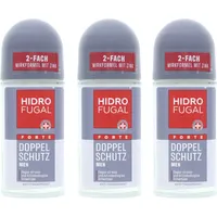 Hidrofugal Men Forte Doppel Schutz Deo Roll On 3 x 50 ml