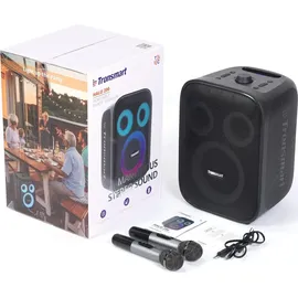 Tronsmart Halo 200 with microphone (black) (18 h, Batteriebetrieb), Bluetooth Lautsprecher, Schwarz