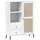 Main Möbel Highboard 100 x 136 x 45 cm Weiß