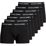JACK & JONES Trunks black/black XXL 7er Pack