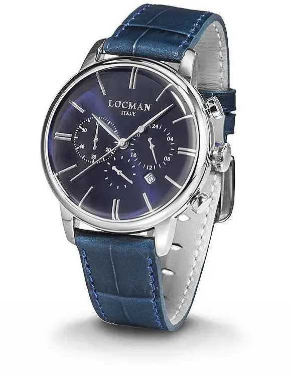 Locman 0254A02A-00BLNKPB 1960 Quartz Men's Watch