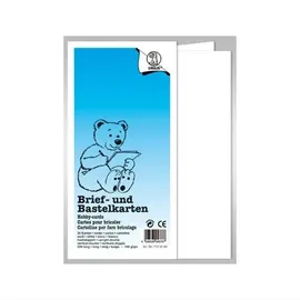 Ursus Briefkarten DINlang hoch doppelt, VE=100 Stück