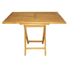 LINDER EXCLUSIV Gartentisch Klapptisch Paris in Premium Teak 110 x 70 cm