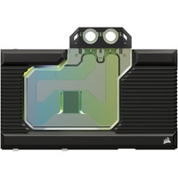 CORSAIR Hydro X Serie iCUE LINK XG7 RGB 4080 Strix/TUF GPU Wasserblock - Für MSI GeForce RTX 4080 Gaming Strix/TUF Karten - Schwarz