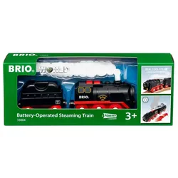 BRIO Spiel Batterie-Dampflok mit Wassertank