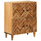 Stauraumschränke Braun 60 x 33,5 x 75 cm Massivholz Mango - Braun