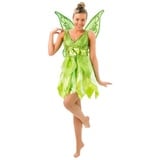 Rubie ́s Kostüm Disney's Tinkerbell Kostüm, Original lizenziertes Feenkostüm aus Disney’s Animationsfilm TinkerBel grün S