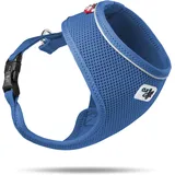 Curli Basic Geschirr Air-Mesh Blau XS