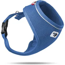 Curli Basic Geschirr Air-Mesh Blau XS