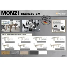 Mäusbacher Esstisch Monzi (BHT 120x78x80 cm