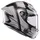 AGV K6 S Ultrasonic Integralhelm - Matt Schwarz/Hellgrau / XS