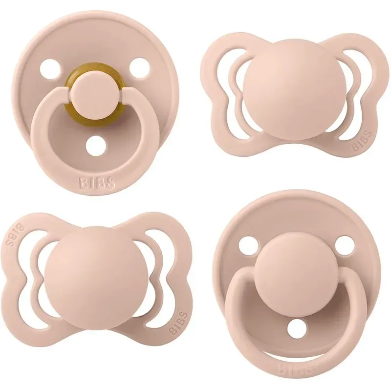 BIBS Try-It Size 1: 0+ months Set für Kinder ab der Geburt Blush